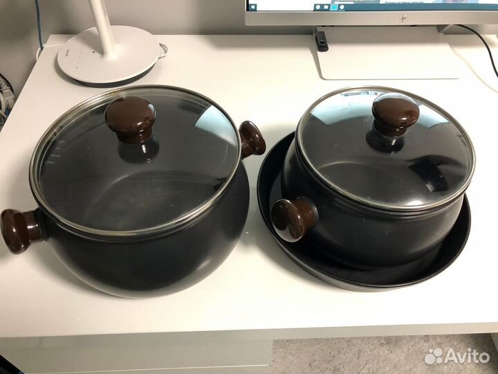 Набор кастрюль керамических