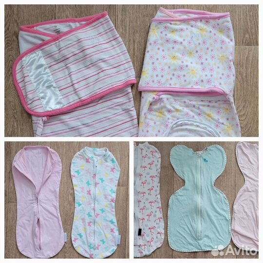 Конверт для пеленания/Пеленки Swaddleme Pod Up