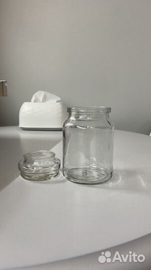 Банка стеклянная для круп и специй