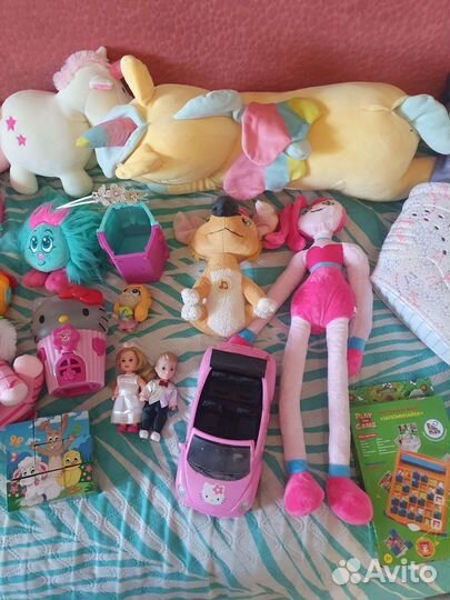 Игрушки пакетом для девочки