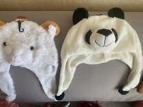 Карнавальная шапка волк, овечка, панда