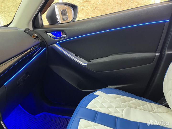 Установка контурной подсветки салона