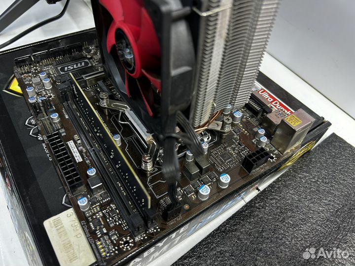 Материнская плата B250 c core i5 7400