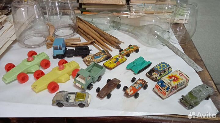 Игрушки(машинки, дедмороз )СССР