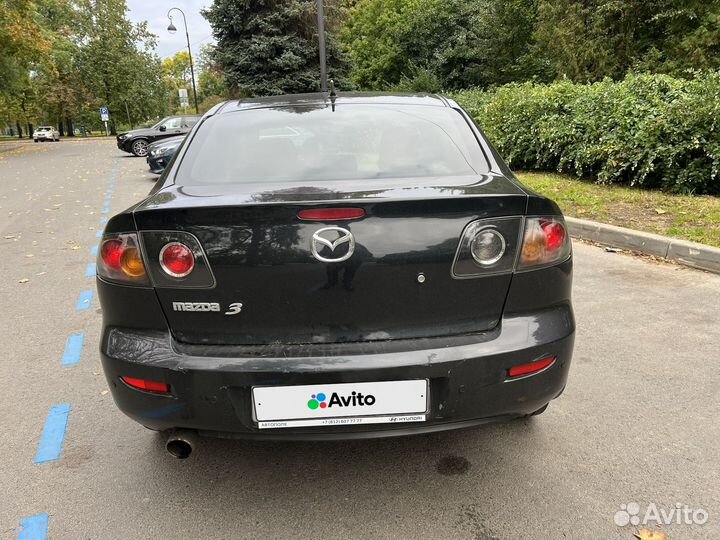 Mazda 3 1.6 AT, 2006, 207 000 км