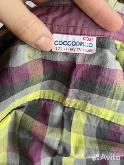 Рубашка в клетку для мальчика