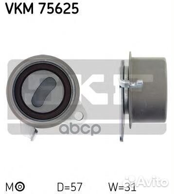 VKM75625 ролик натяжной ремня грм Mitsubishi C