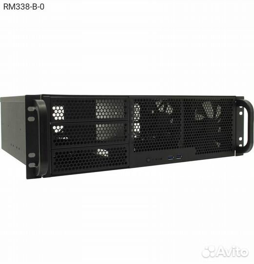 Корпус Procase RM338 Rack Без бп Чёрный 3U, RM338