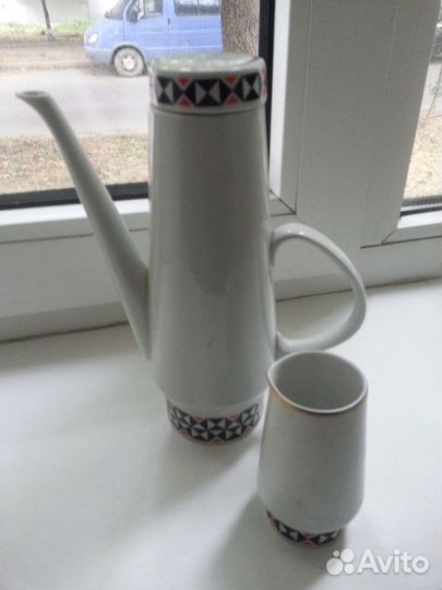 Кофейный набор. гдр, фарфор, 60-е гг