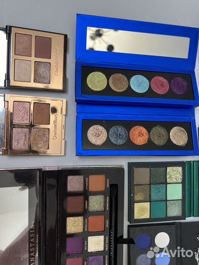 Палетки теней б/у
