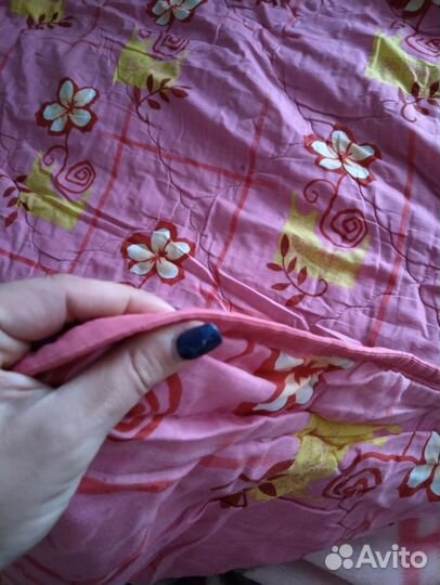 Детское одеяло байковое и шерстяное + плед