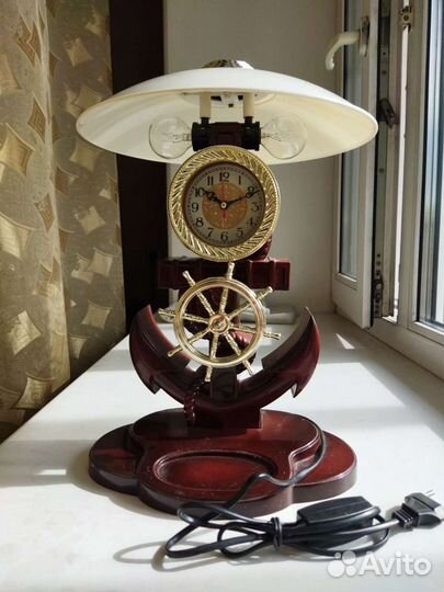 Часы-светильник