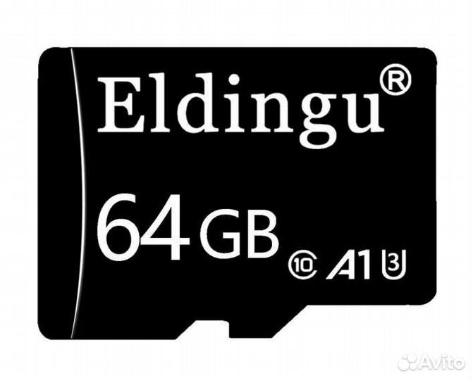 Карта памяти MicroSD 64 gb флэшка