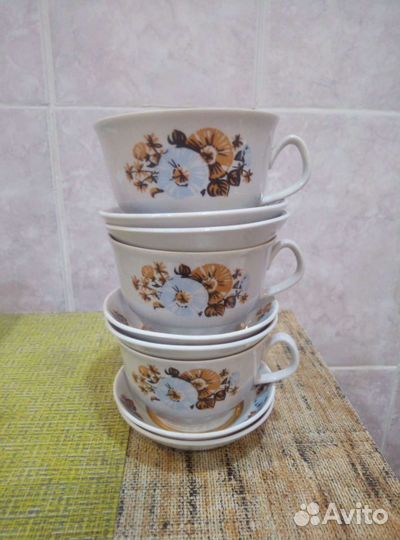 Чашка с блюдцем СССР