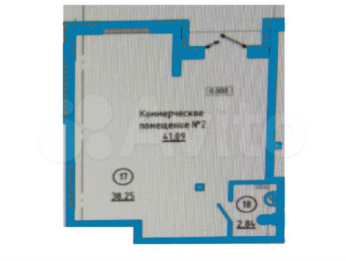 Свободного назначения, 41 м²