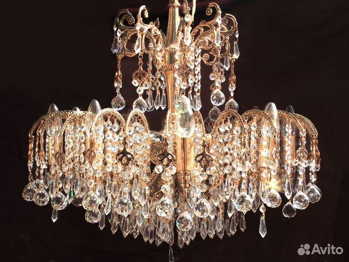 Бра и люстра Богемия