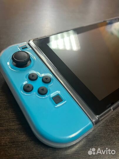 Бампер для Nintendo Switch чехол кейс силиконовый