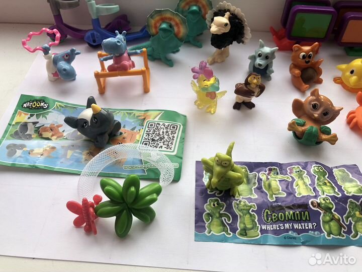 Фигурки киндер-сюрприз kinder