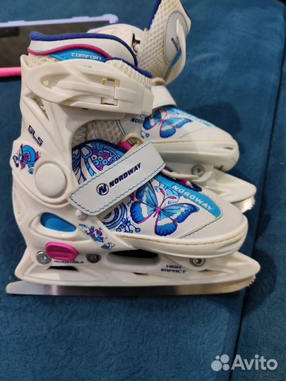 Коньки детские раздвижные