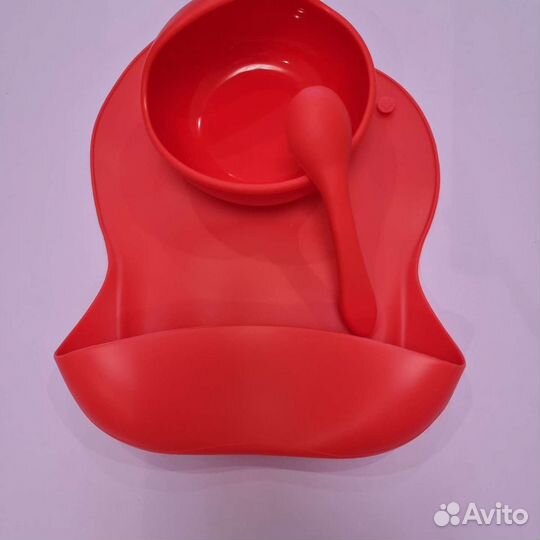 Детская силиконовая посуда