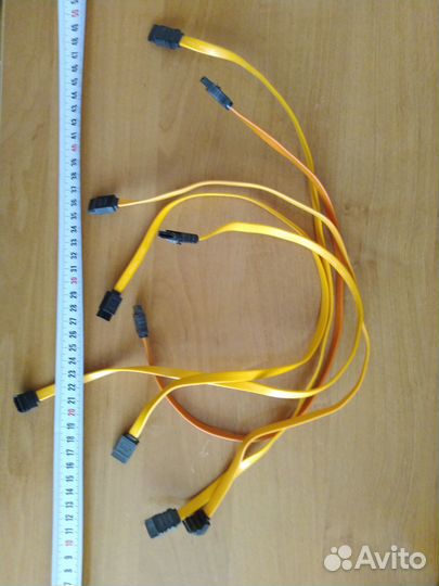 SATA кабели для компьютера 5 шт по50см