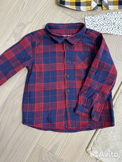 Рубашки на мальчика 92-98