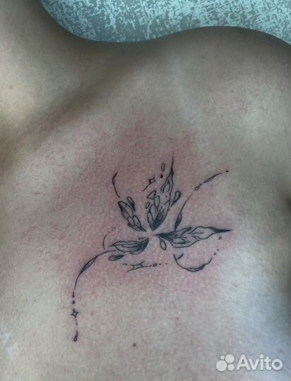 Модель для тату