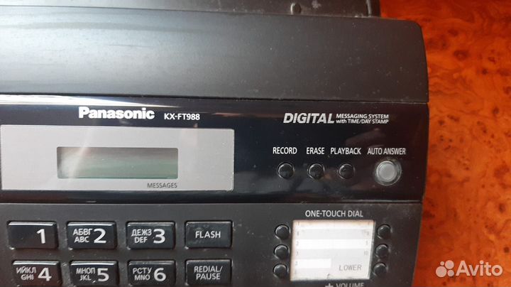Телефон факс panasonic