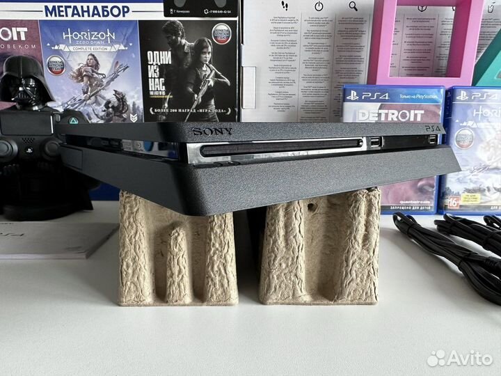 Sony playstation 4 slim 1 tb полный комплект