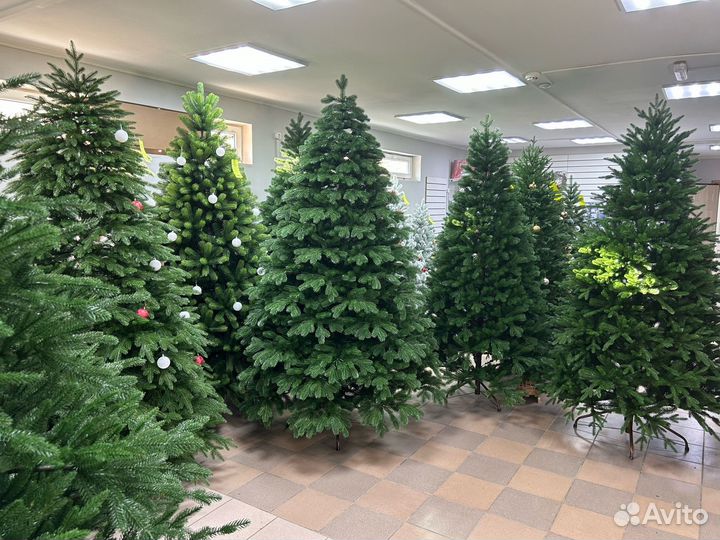 Елка искусственная литая, приезжай и выбирай