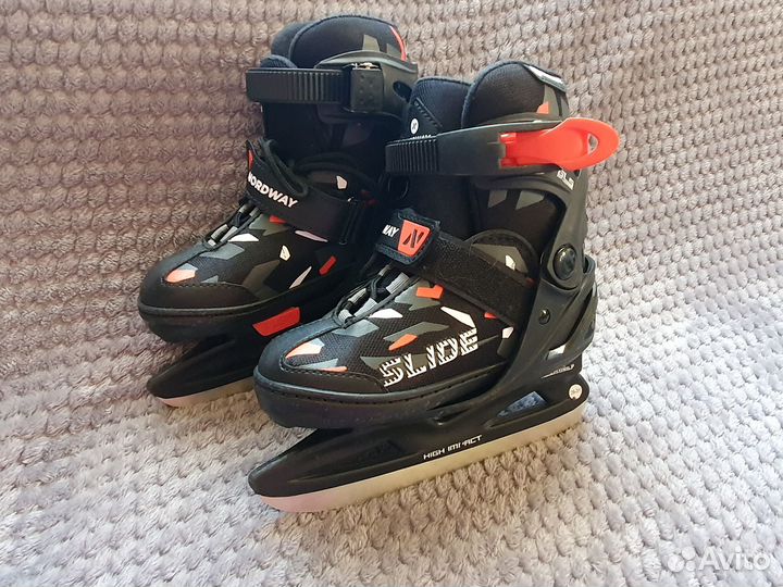 Коньки детские р26-31 хоккейные.Фирменные Nordway