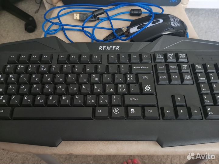 Набор мышь, клавиатура, коврик