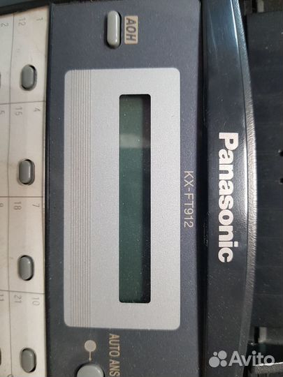 Телефон факс Panasonic KX-FT912