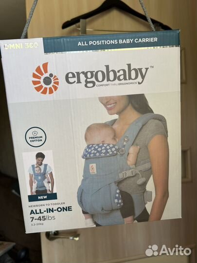 Эргорюкзак ergobaby omni 360