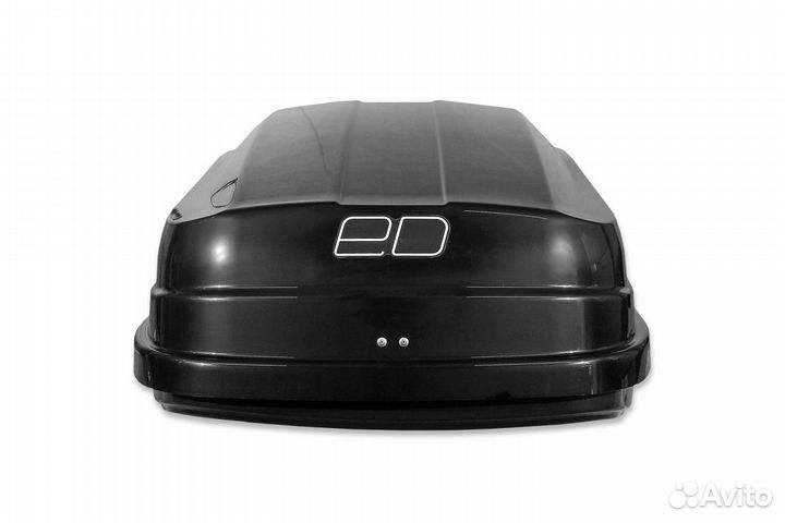 Автобокс ED Магнум 420 л на LADA Kalina