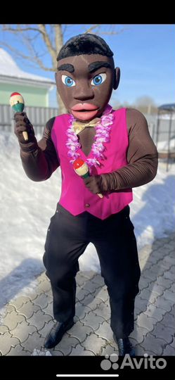 Поздравление от звезд (ростовая кукла)