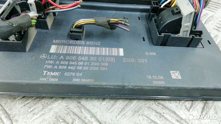 Блок комфорта mercedes benz sprinter 2 2006 2009