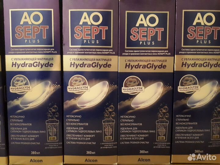 Пероксидный раствор Aosept Plus 360ml