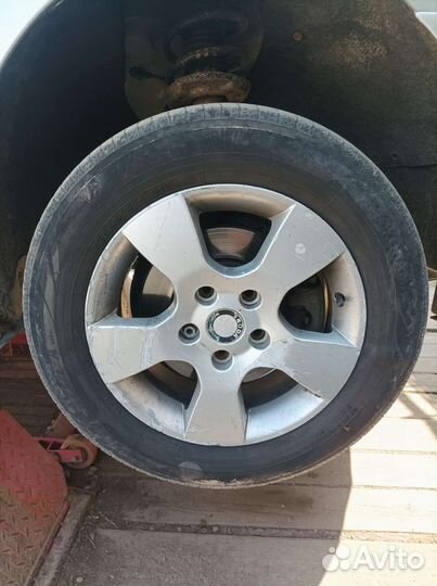 Оригинальные диски skoda r15