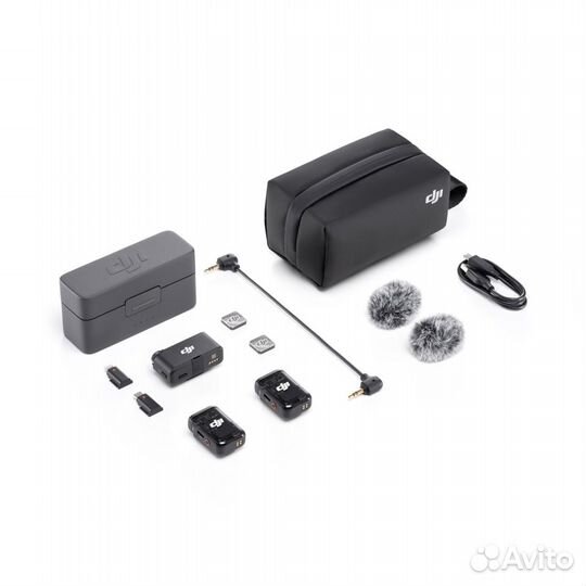 DJI Mic 2 Микрофон - (2 TX + 1 RX + Charging Case)