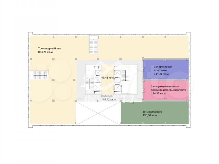 Фитнес-центр в бп Останкино