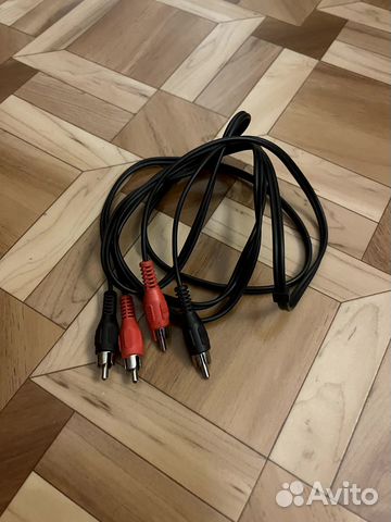 Кабель 2 rca - 2 rca 1.8м