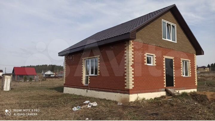 Дом 100 м² на участке 6 сот.