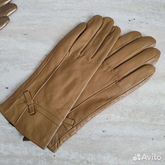 Перчатки новые кожа