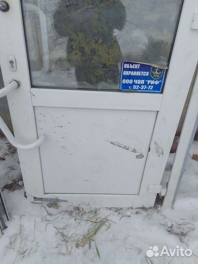 Пластиковые двери пвх бу