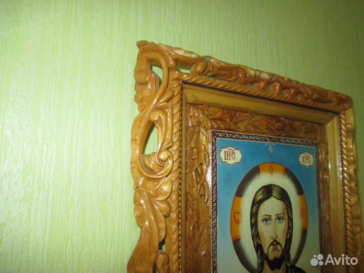 Икона господа вседержителя Масло Иисус 39*54 см