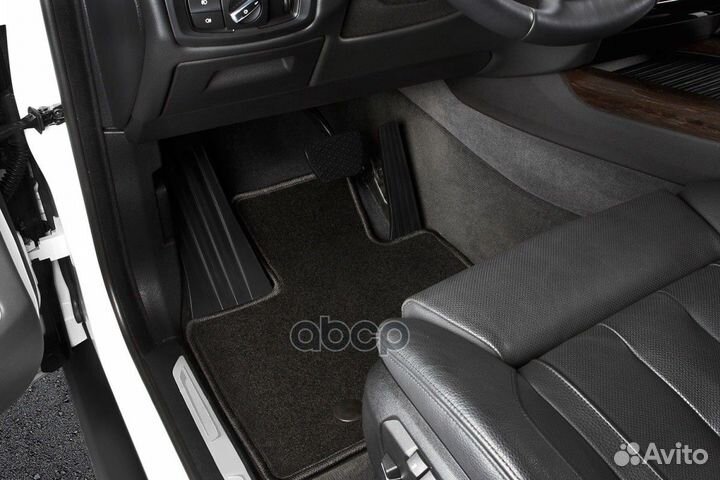 Коврики в салон 4 шт текстиль Econom klever0125