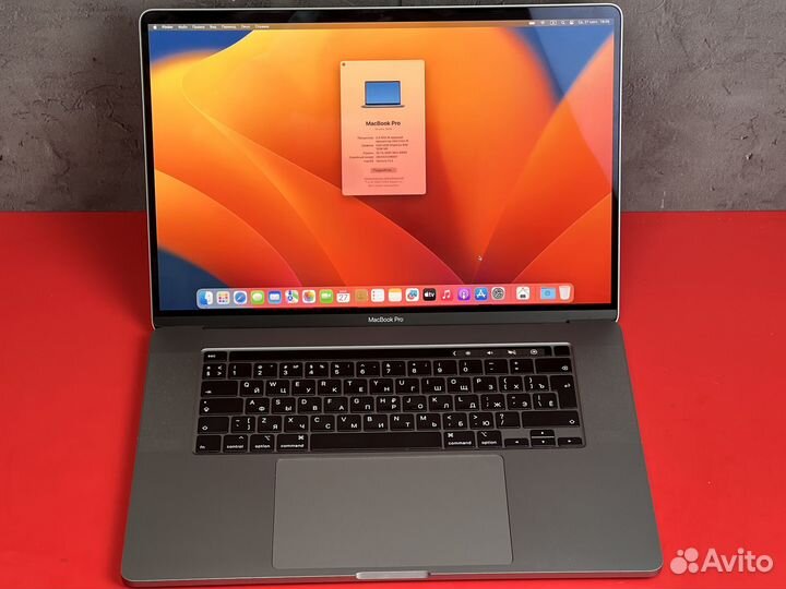 Рст 2020 MacBook Pro 16 i9 32GB 1TB RP5500M 8GB