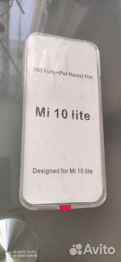 Чехол ми 10 лайт