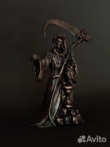 Санта Муэрте авторская скульптура Santa Muerte
